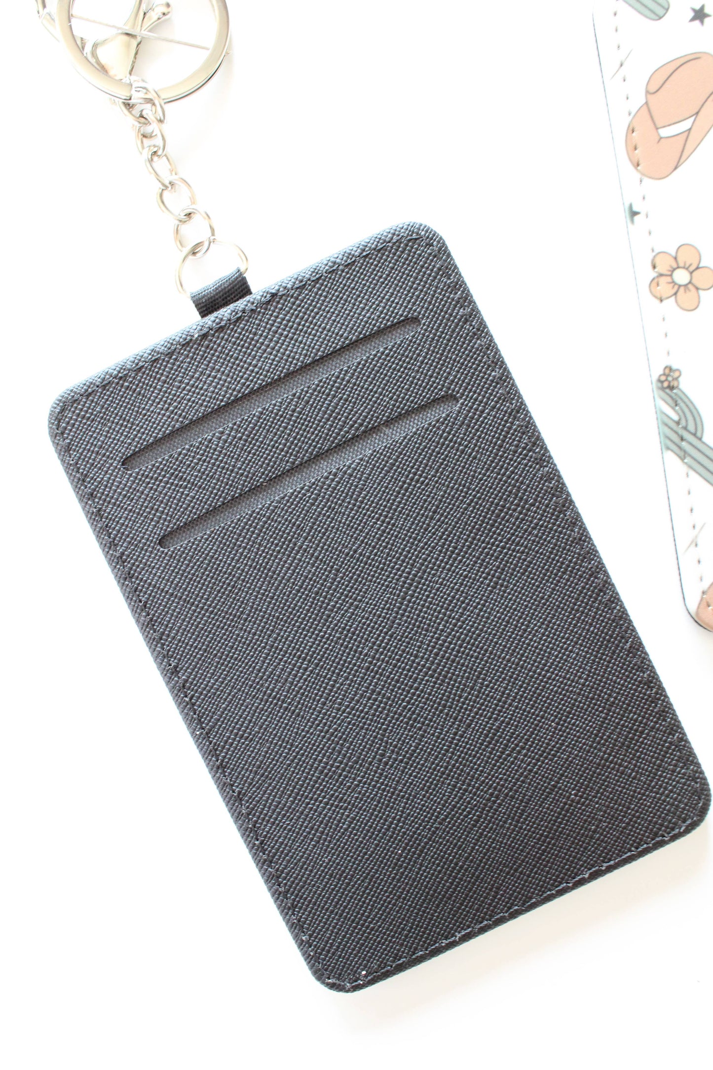 Card Holder with 2 Slots, Double Slot ID Card Holder- new