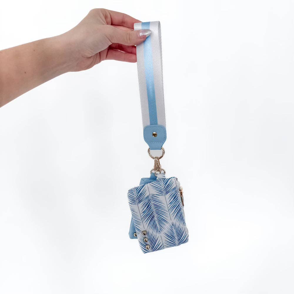 Summer Spritz Dual Pouch Wristlet