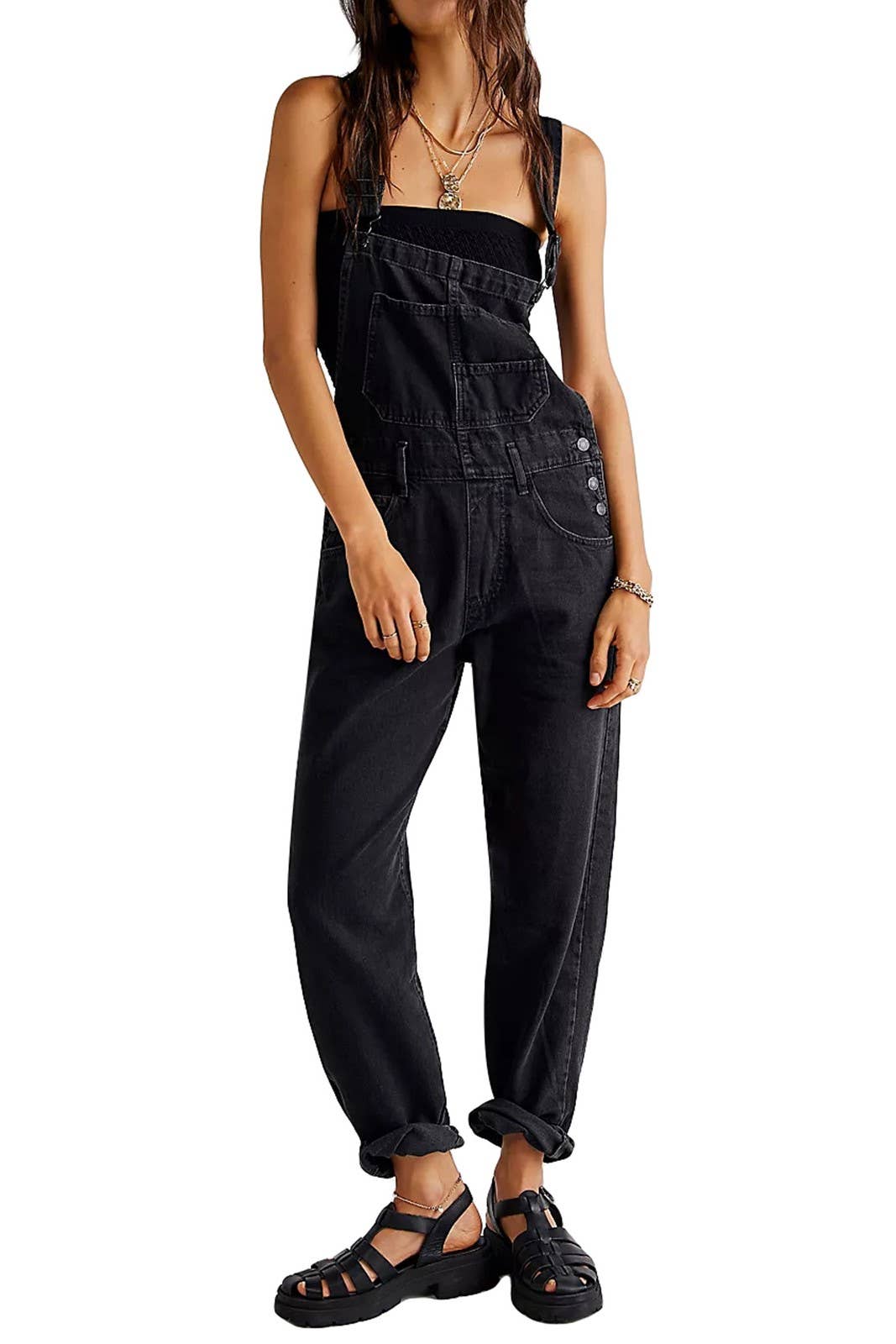 Vintage washed Denim overalls