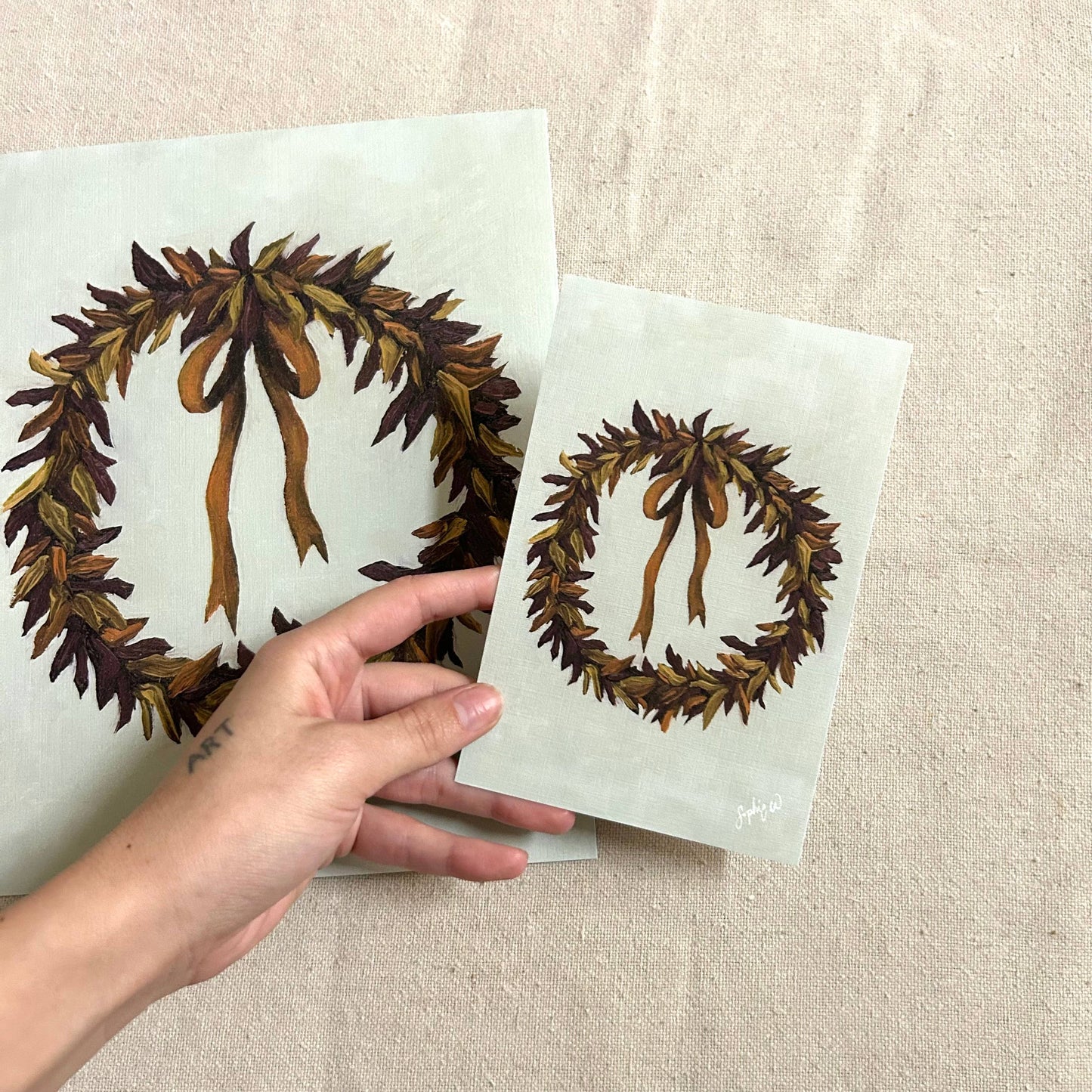 "Bound by Fallen Leaves" Fine Art Print
