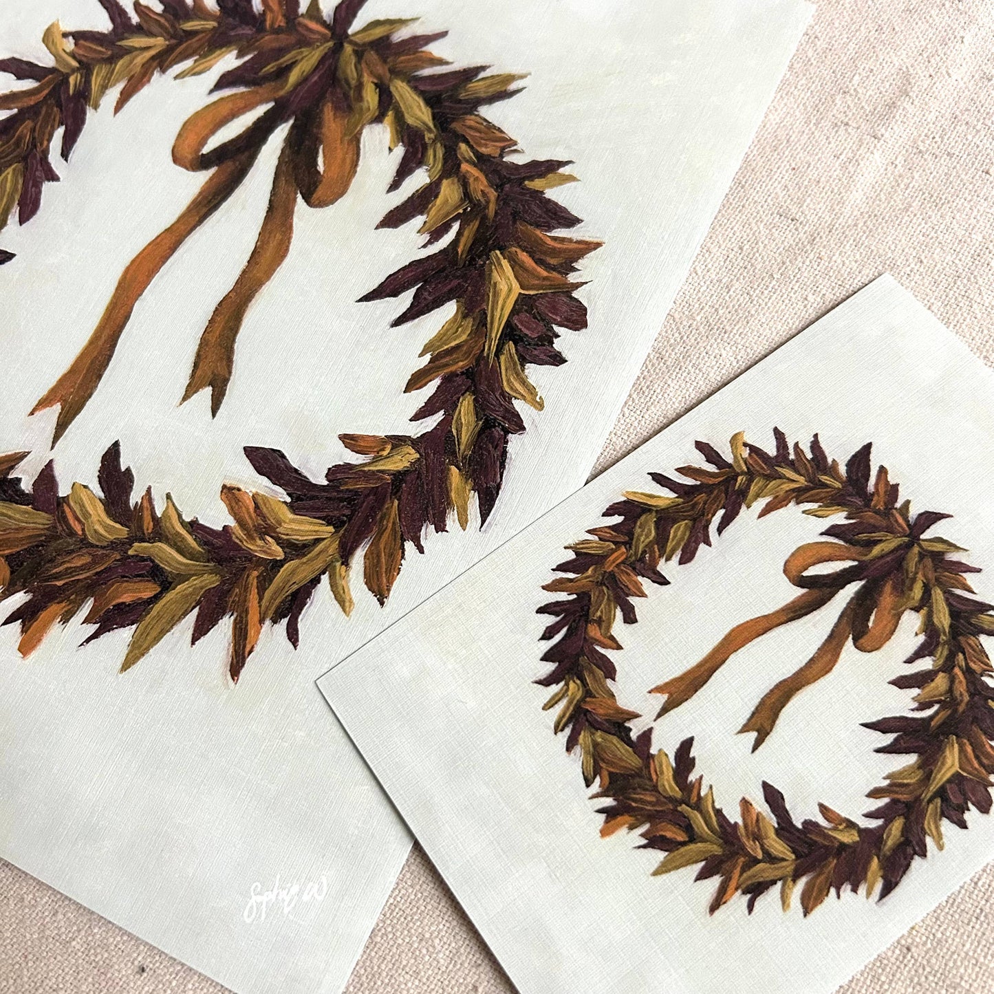 "Bound by Fallen Leaves" Fine Art Print