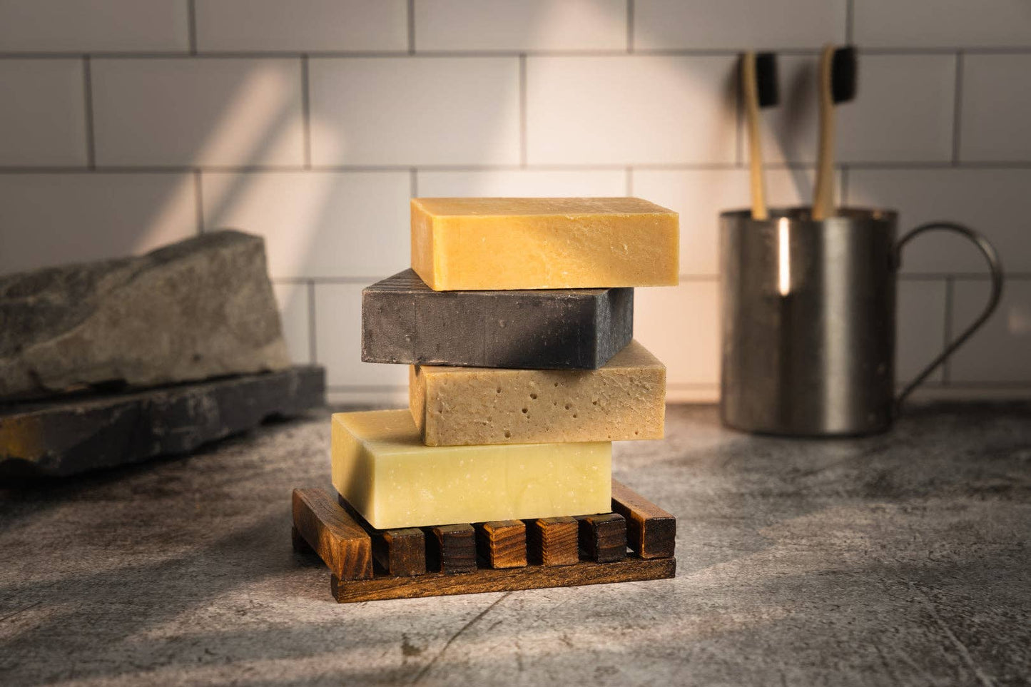 Wood Soap Dish