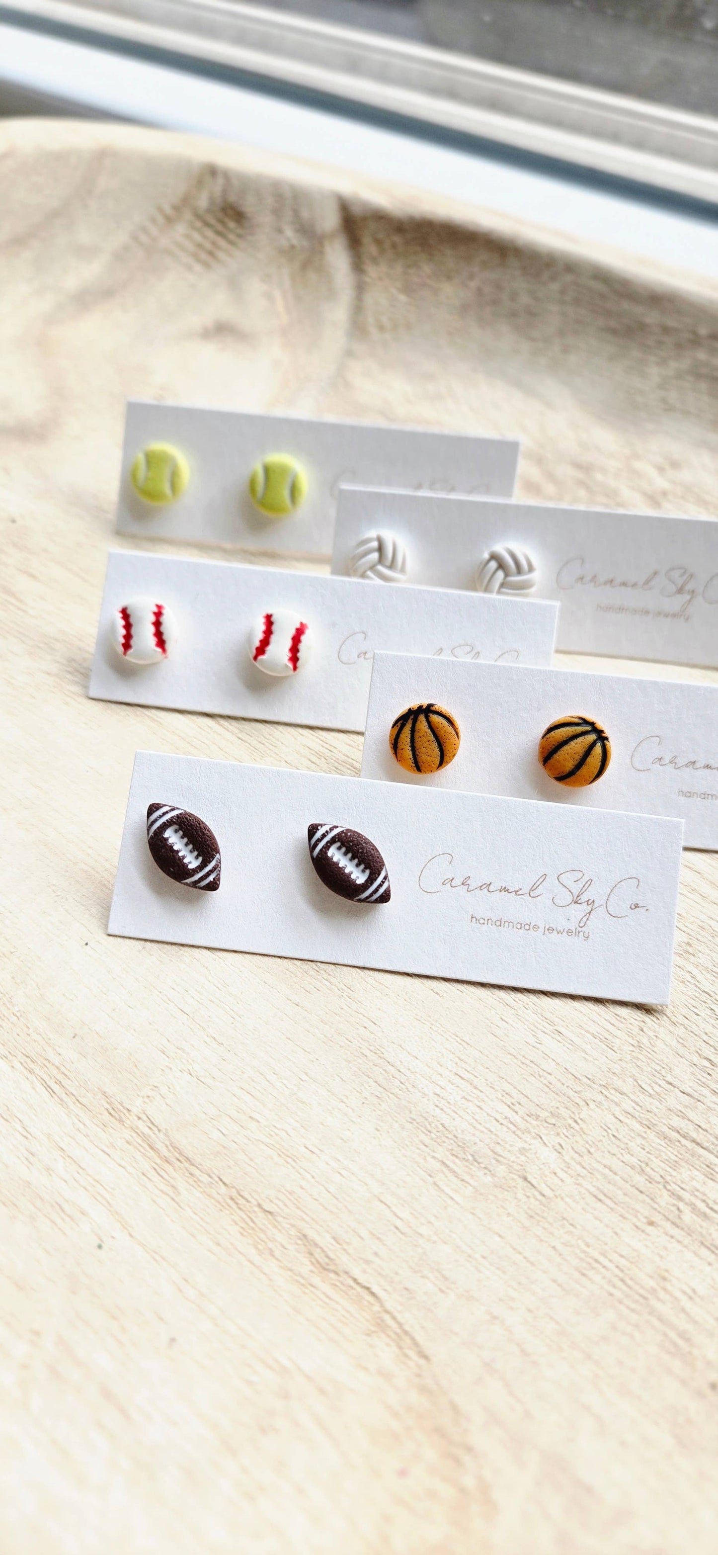 Sports Stud Earrings – Game Day Jewelry