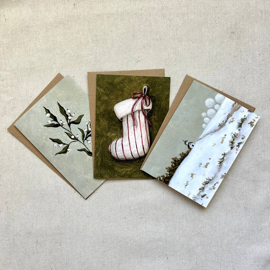 "Old Fashioned Christmas" Greeting Card Set