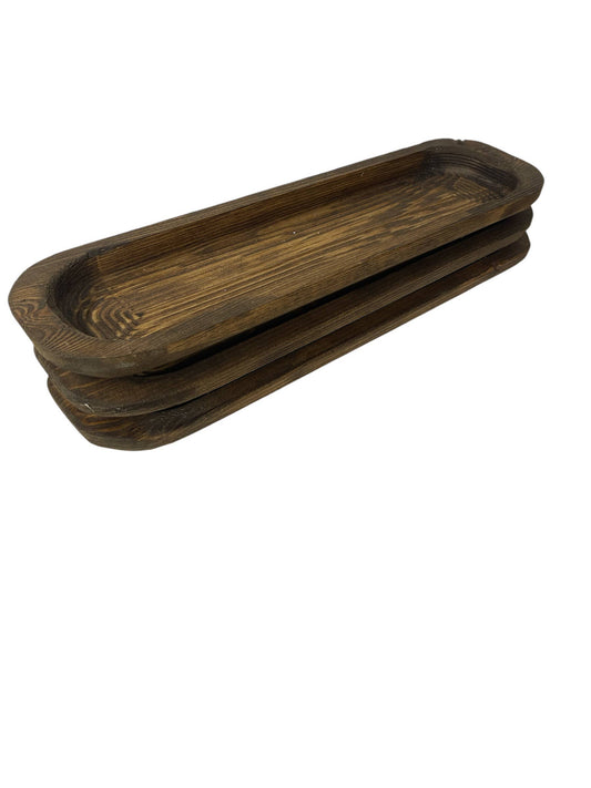 Wooden Dough Bowl  Hand Carved 20 inch.