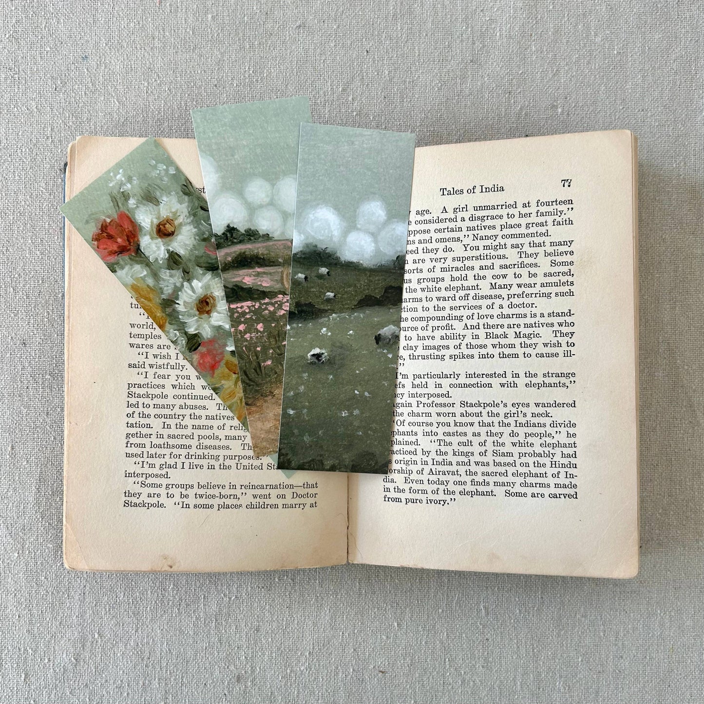 "Love Letters in Literature" Bookmark Set