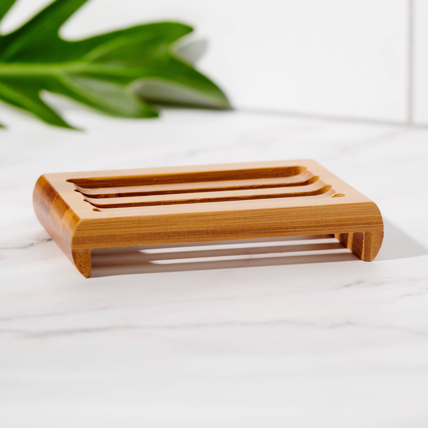 Bamboo Platform Soap Dish (Unbranded, Unpackaged)
