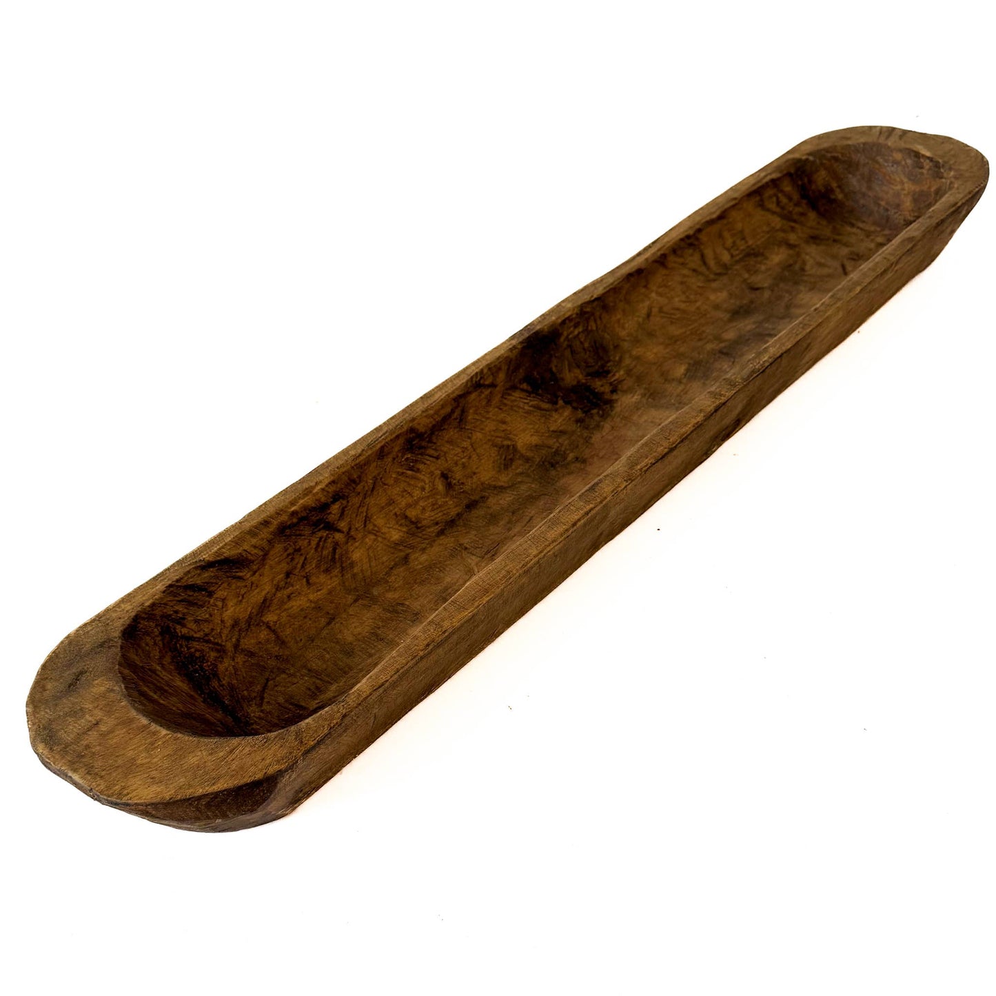 Medium Wood Bread Bowl (28- 30"L)