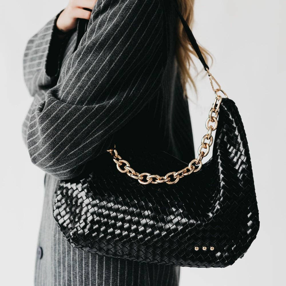 Sienna Slouchy Woven Shoulder Bag - TOP SELLER