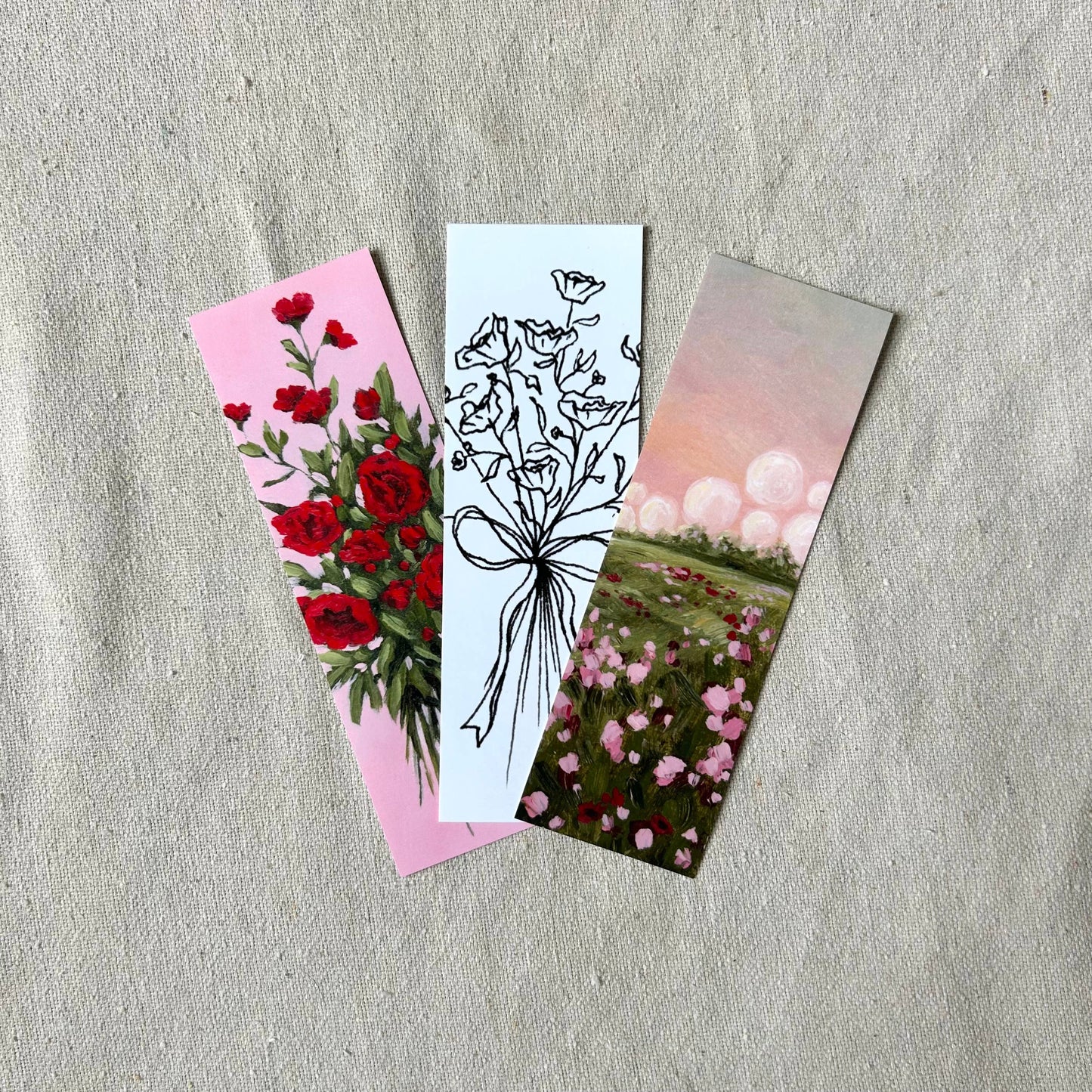 "Hopeless Romantic" Bookmark Set