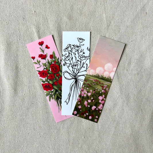 "Hopeless Romantic" Bookmark Set