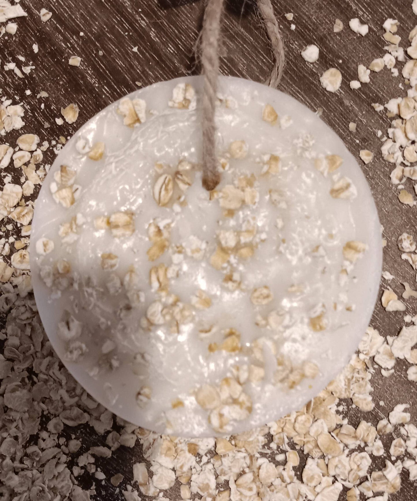 Natural Goats Milk Oatmeal & Honey Loofah Soap