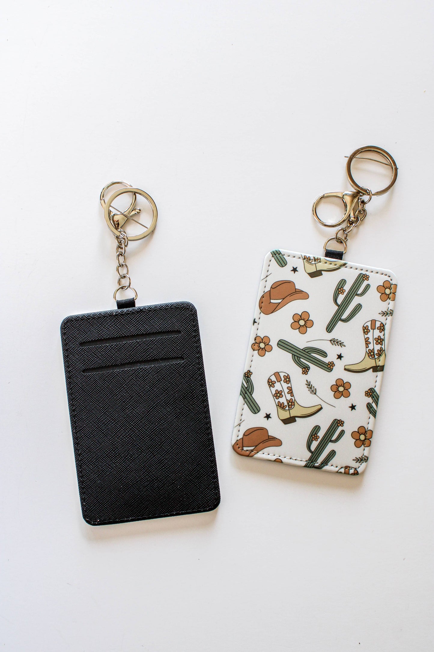 Card Holder with 2 Slots, Double Slot ID Card Holder- new