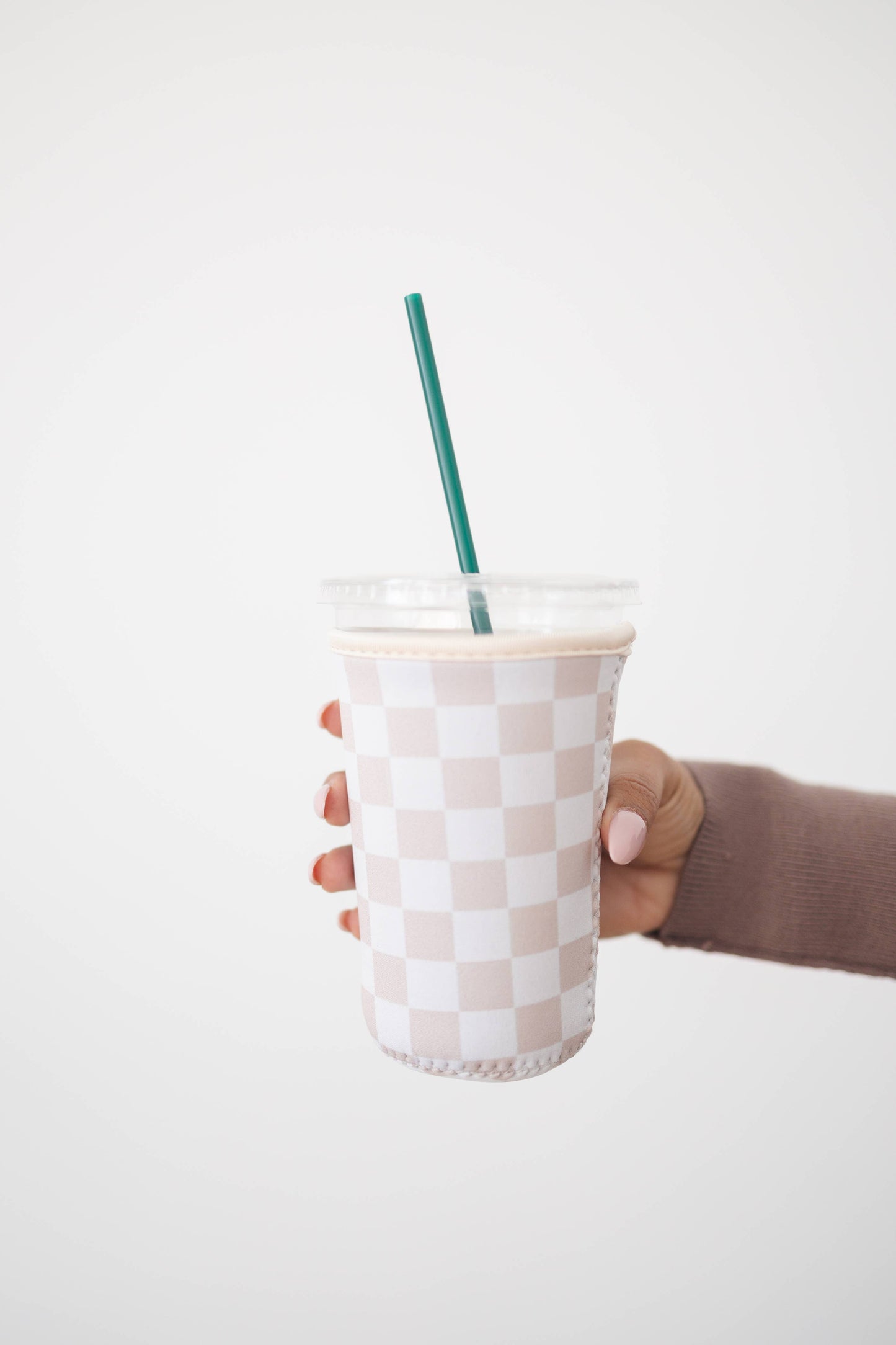Iced Coffee Drink Sleeve, Beverage Cup Sleeve: #20 coffee smiley