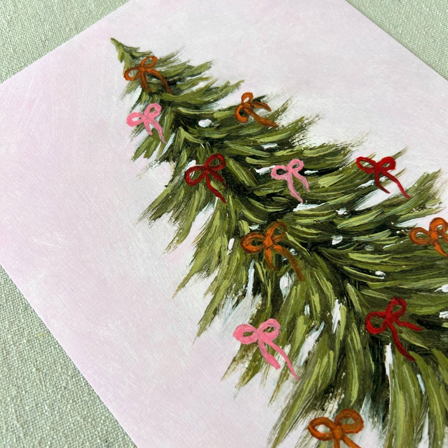 "Tied Up in Pink" Fine Art Print