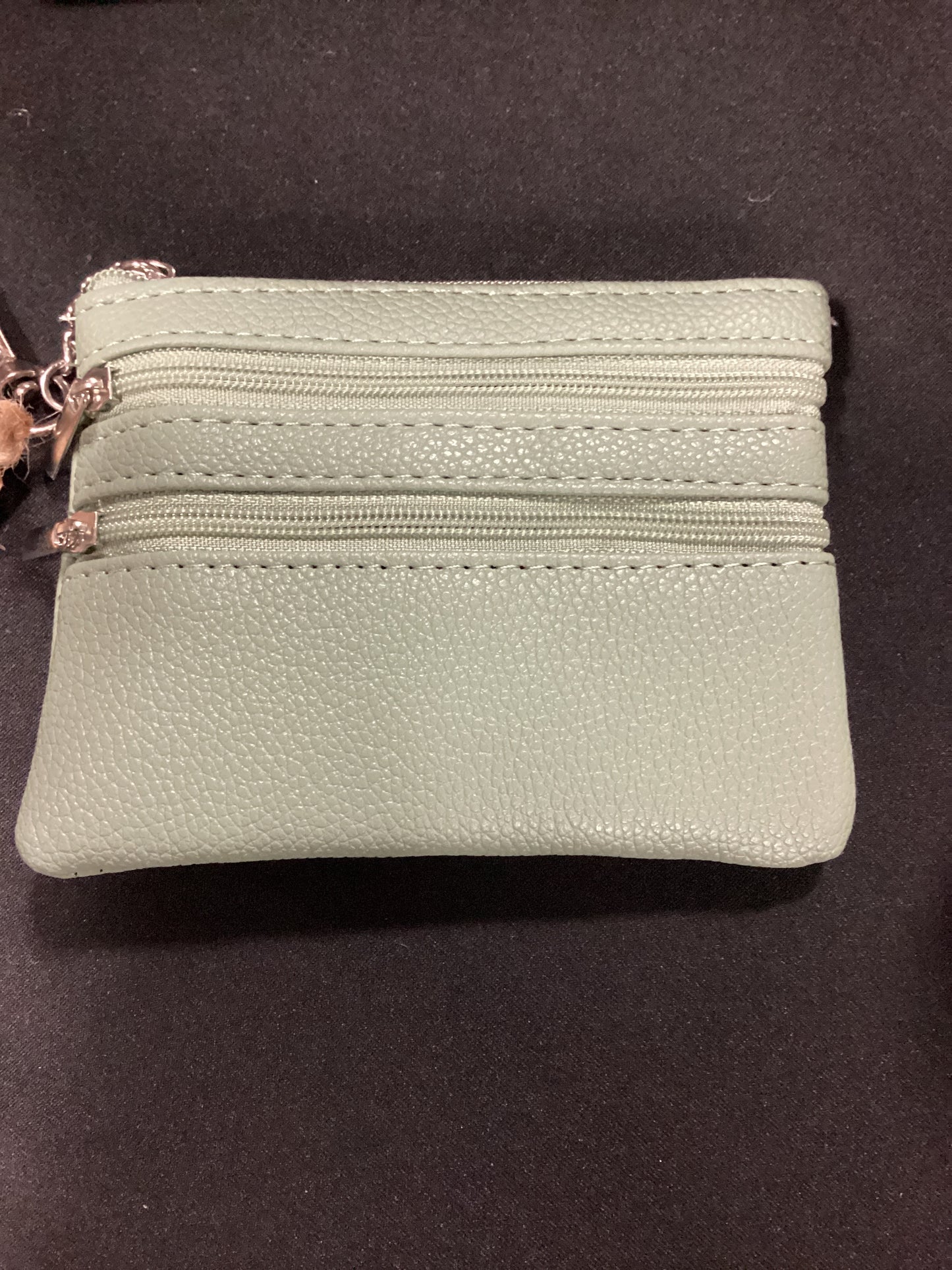 Double Zip Wallet (Sage)