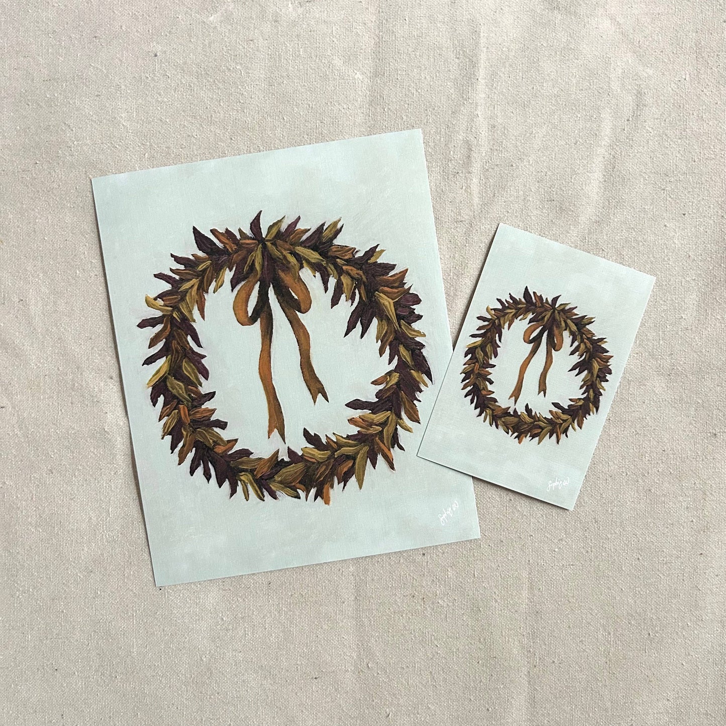 "Bound by Fallen Leaves" Fine Art Print