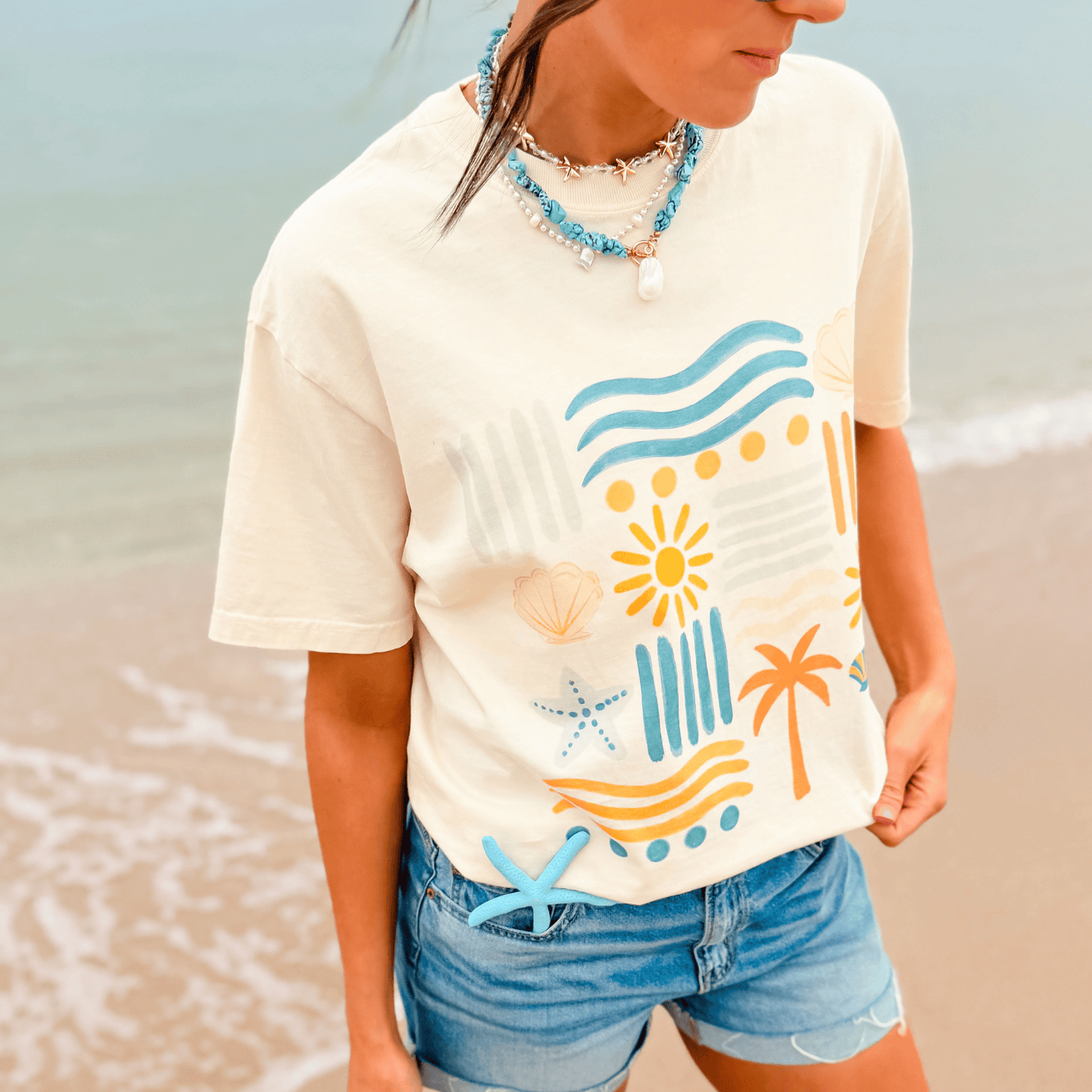 Beachy Bits Tee